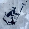 Banksy Rat - detail view (opens popup window)